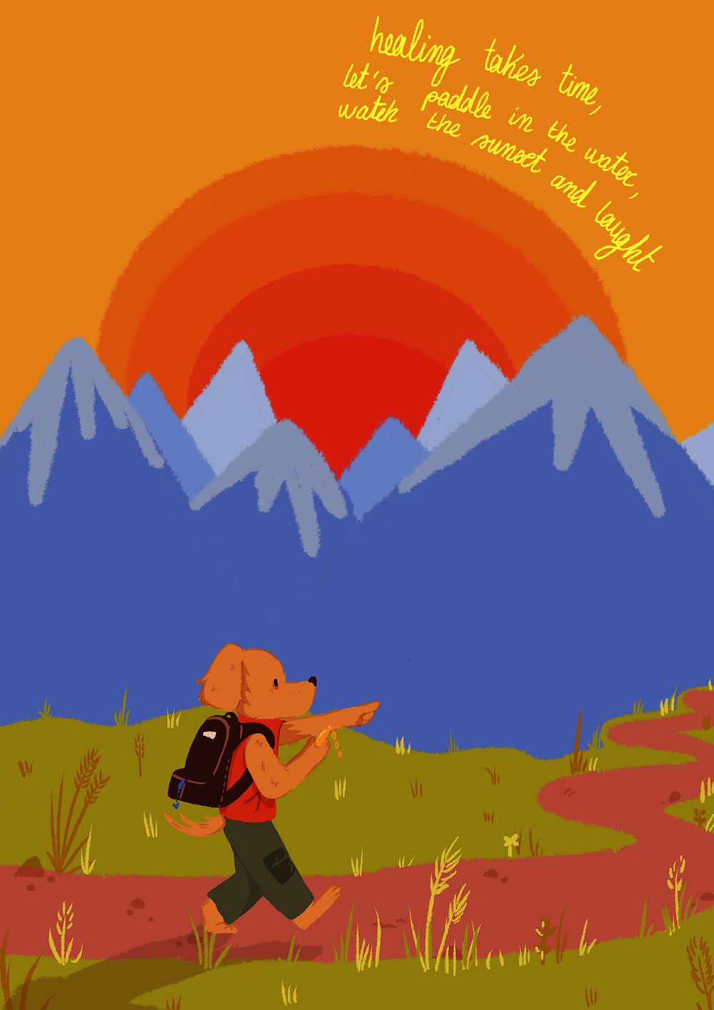 Photographie d'un pécheur en pleine forêt devant un lac.