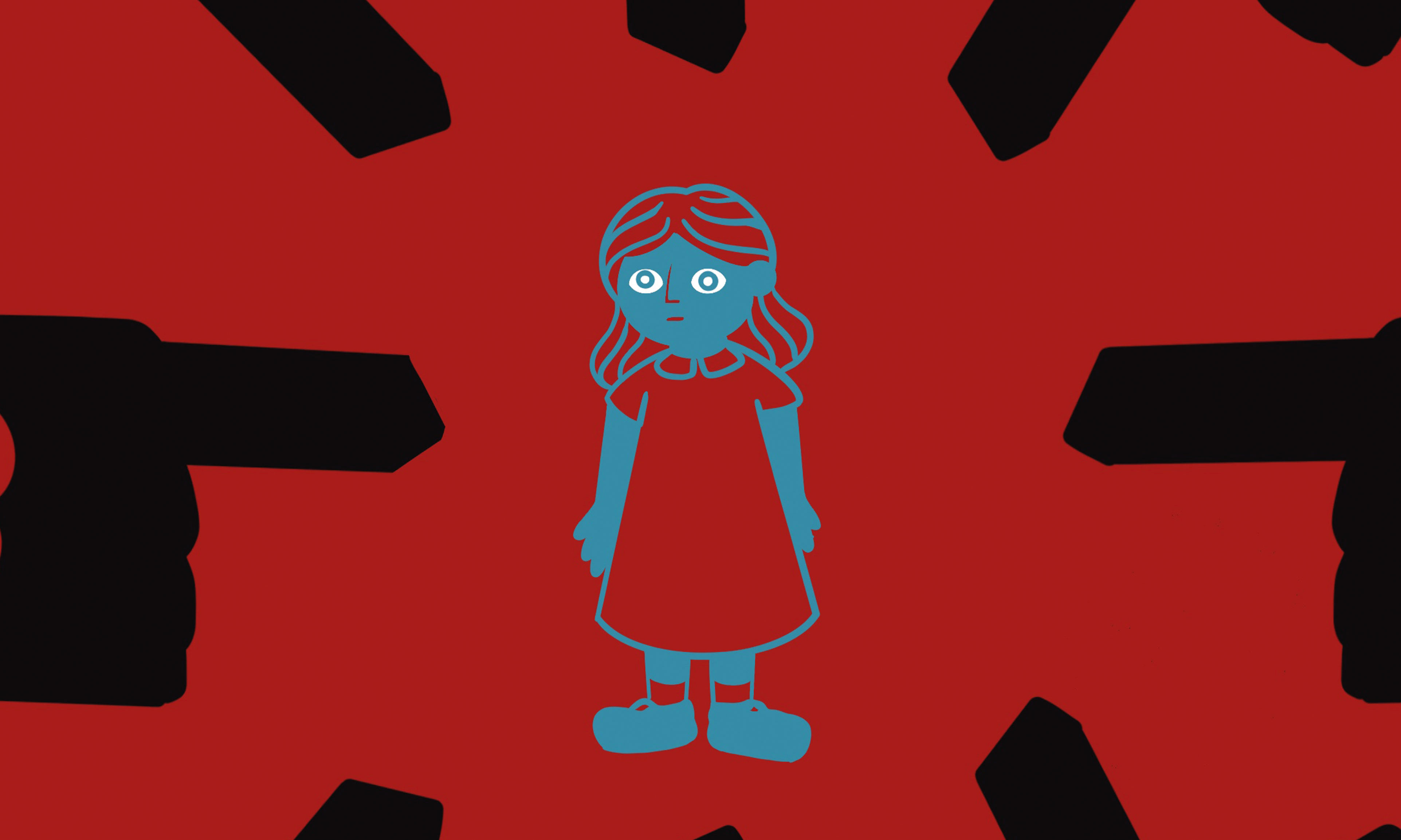 Alice est au centre de l'illustration jugé par les autres habitants du monde des merveilles.