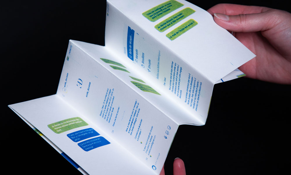 fin de l'edition, un leporello.